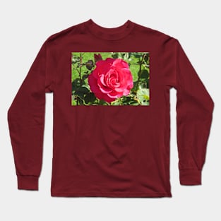 Red Rose Long Sleeve T-Shirt